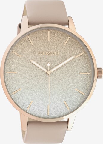 OOZOO Analog Watch in Gold: front