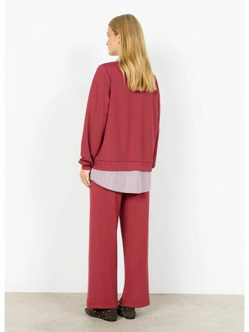 Felpa 'SC-BANU' di Soyaconcept in rosso