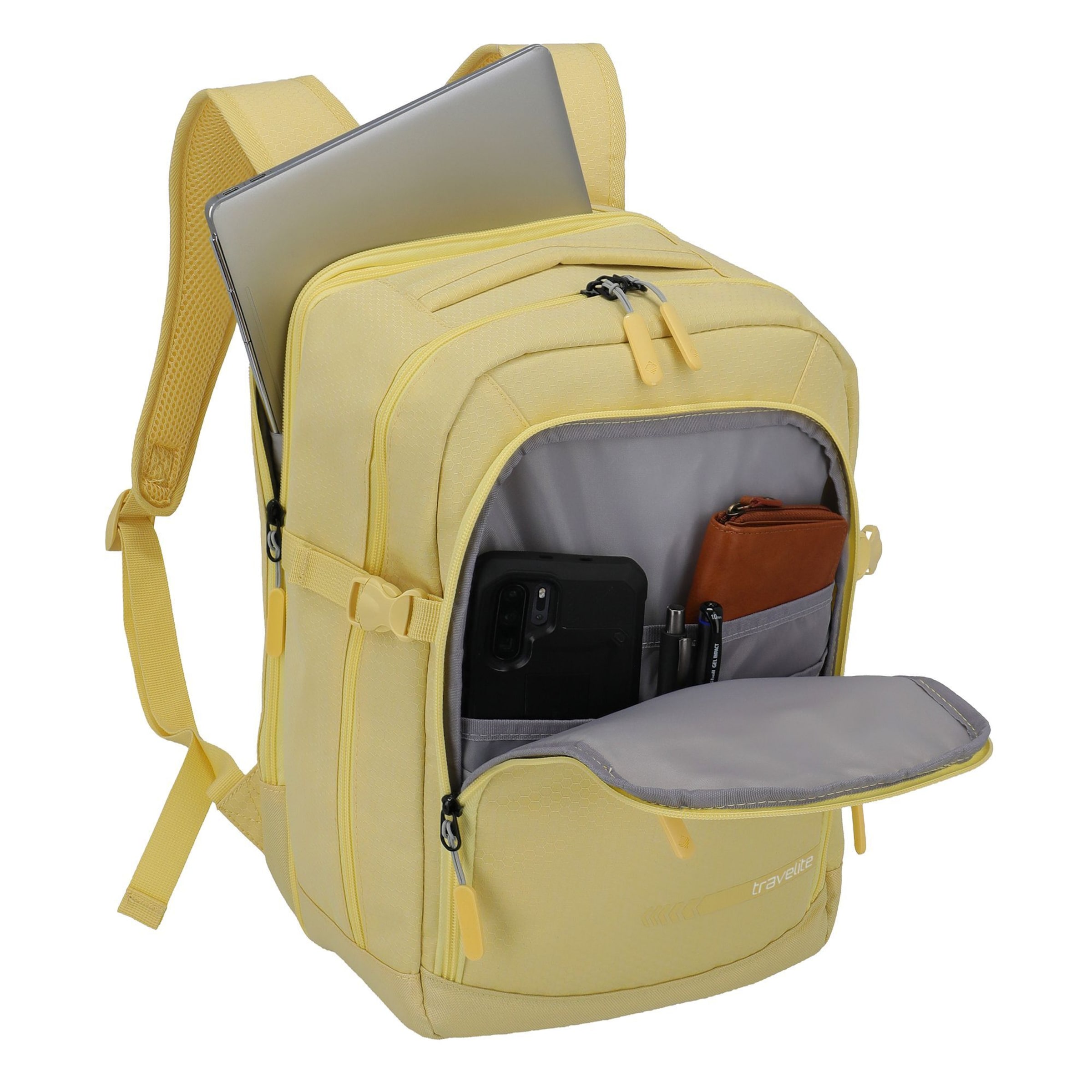 TRAVELITE Rucksack 'Kick Off' in Gelb
