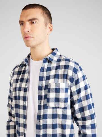 AÉROPOSTALE Regular fit Button Up Shirt in Blue