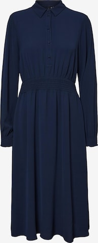 Vero Moda Tall Košilové šaty 'Saga' – modrá: přední strana
