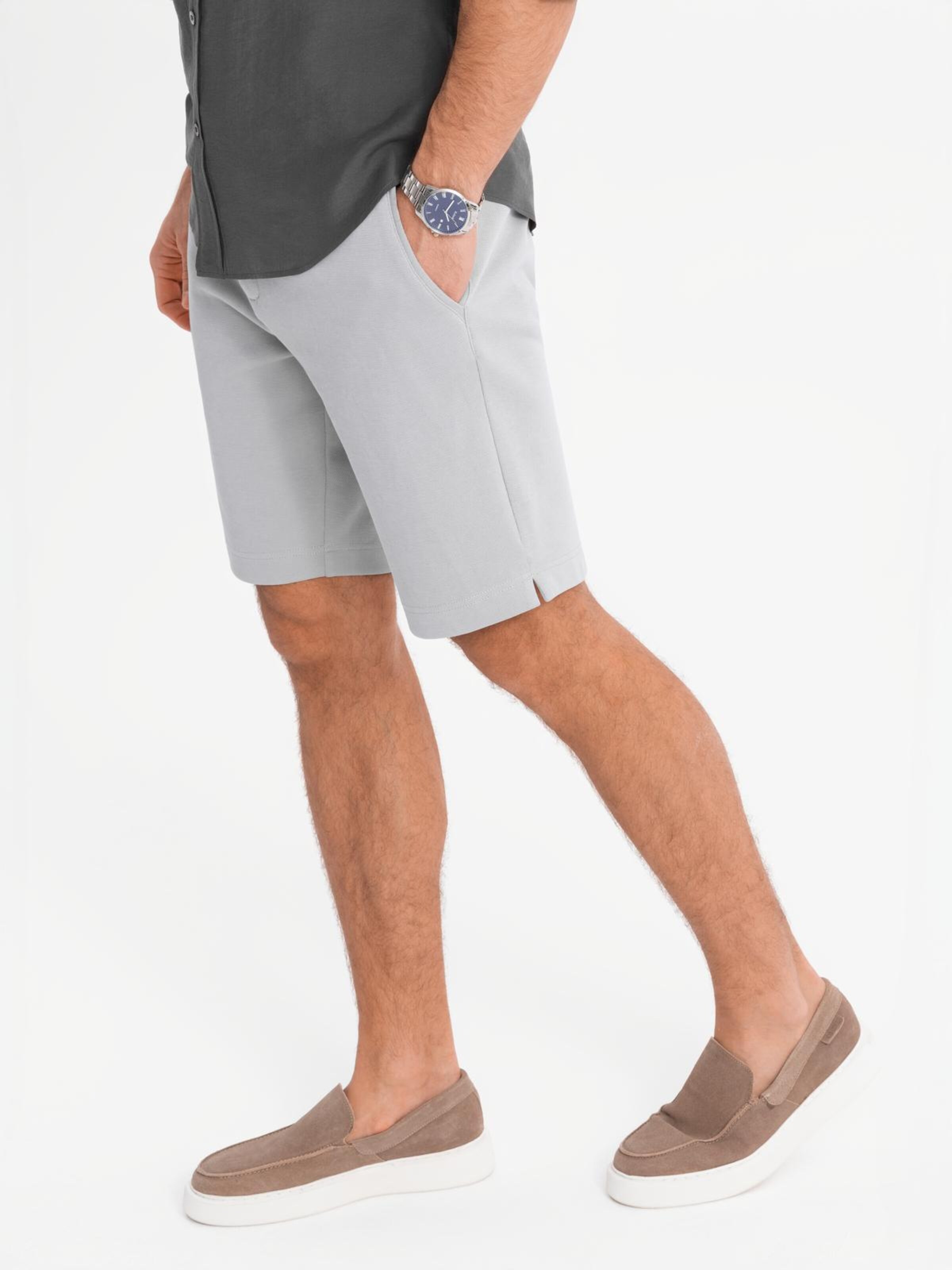 Ombre Regular Chino trousers in Grey