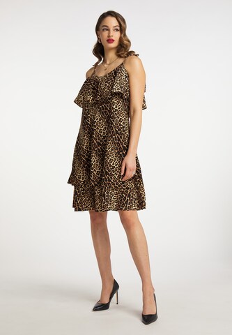 faina Summer dress in Beige