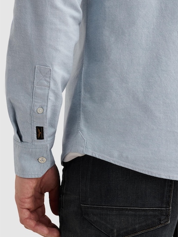 PME Legend Regular fit Skjorta 'Explorer Oxford shirt with button-down collar' i blå