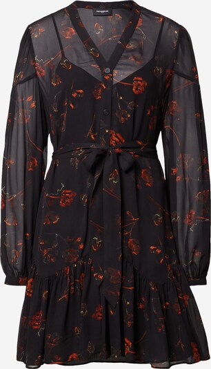 The Kooples Shirt Dress in Orange red / Black, Item view