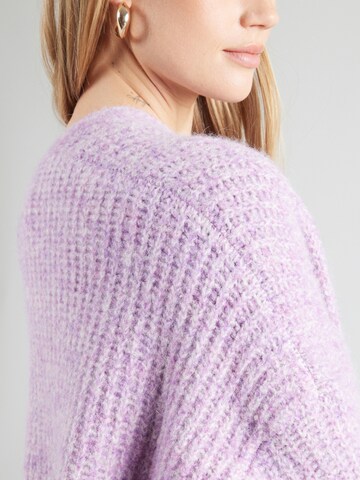 AMERICAN VINTAGE Kardigan 'EAST' – fialová
