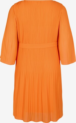 Zizzi Dress 'CACATHRINE' in Orange