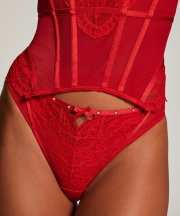 Hunkemöller - Corset 'Mariah' en rojo