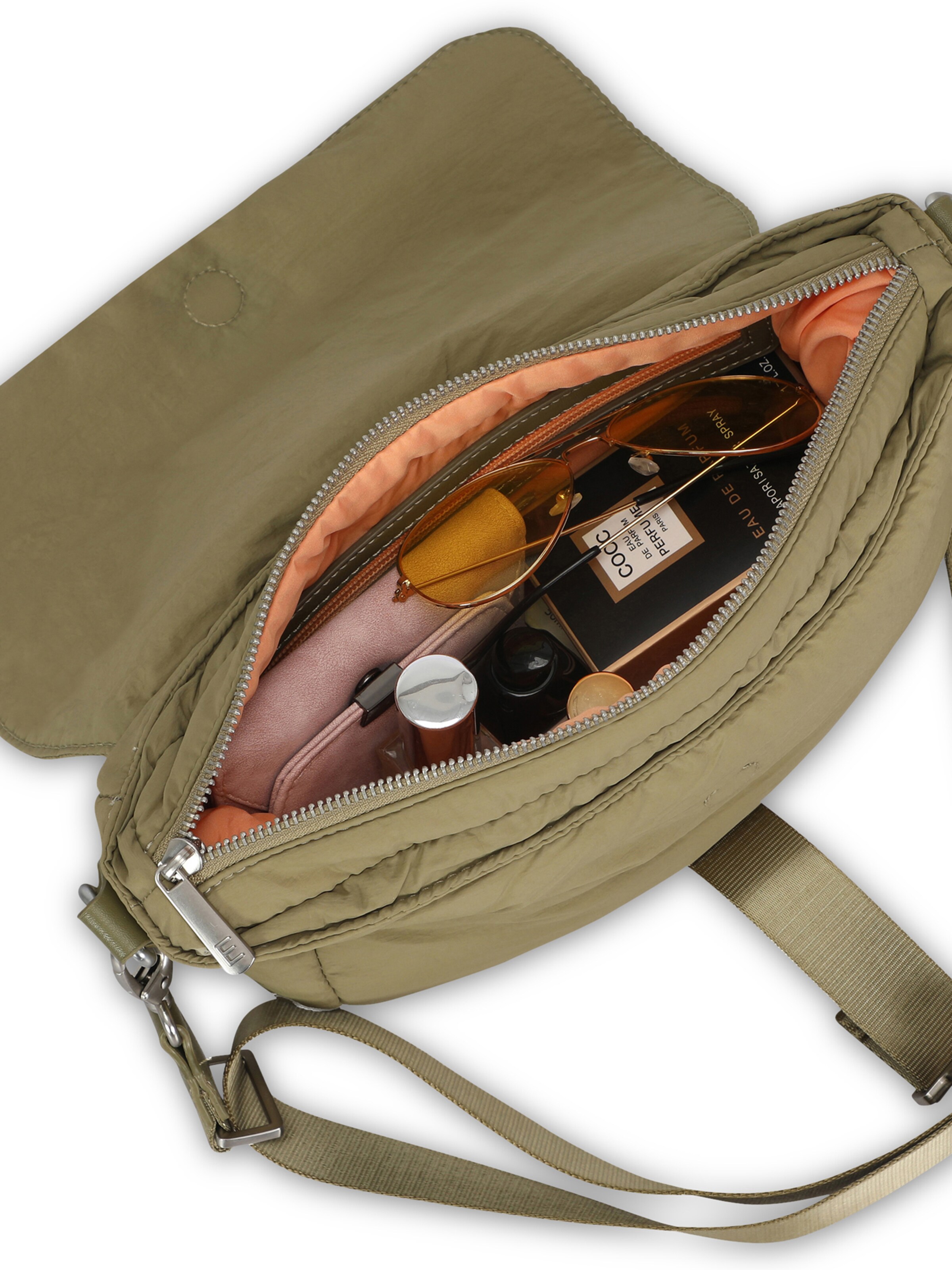 Sac à bandoulière 'Bobby' Expatrié en vert