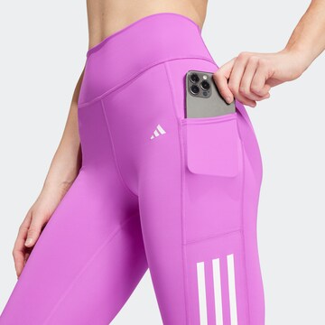 ADIDAS PERFORMANCE Skinny Sporthose 'Optime' in Lila
