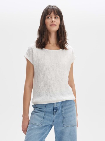 OPUS Blouse 'Svado' in White: front