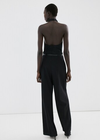 MANGO Jumpsuit 'Pipa' in Schwarz
