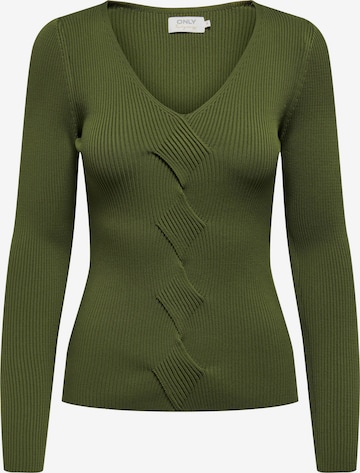 ONLY - Pullover 'SANDY' em verde: frente
