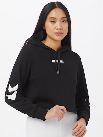 Hummel - Sudadera en negro: frente