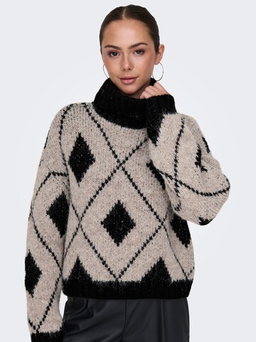 JDY Pullover 'JDYZoey' in Grau