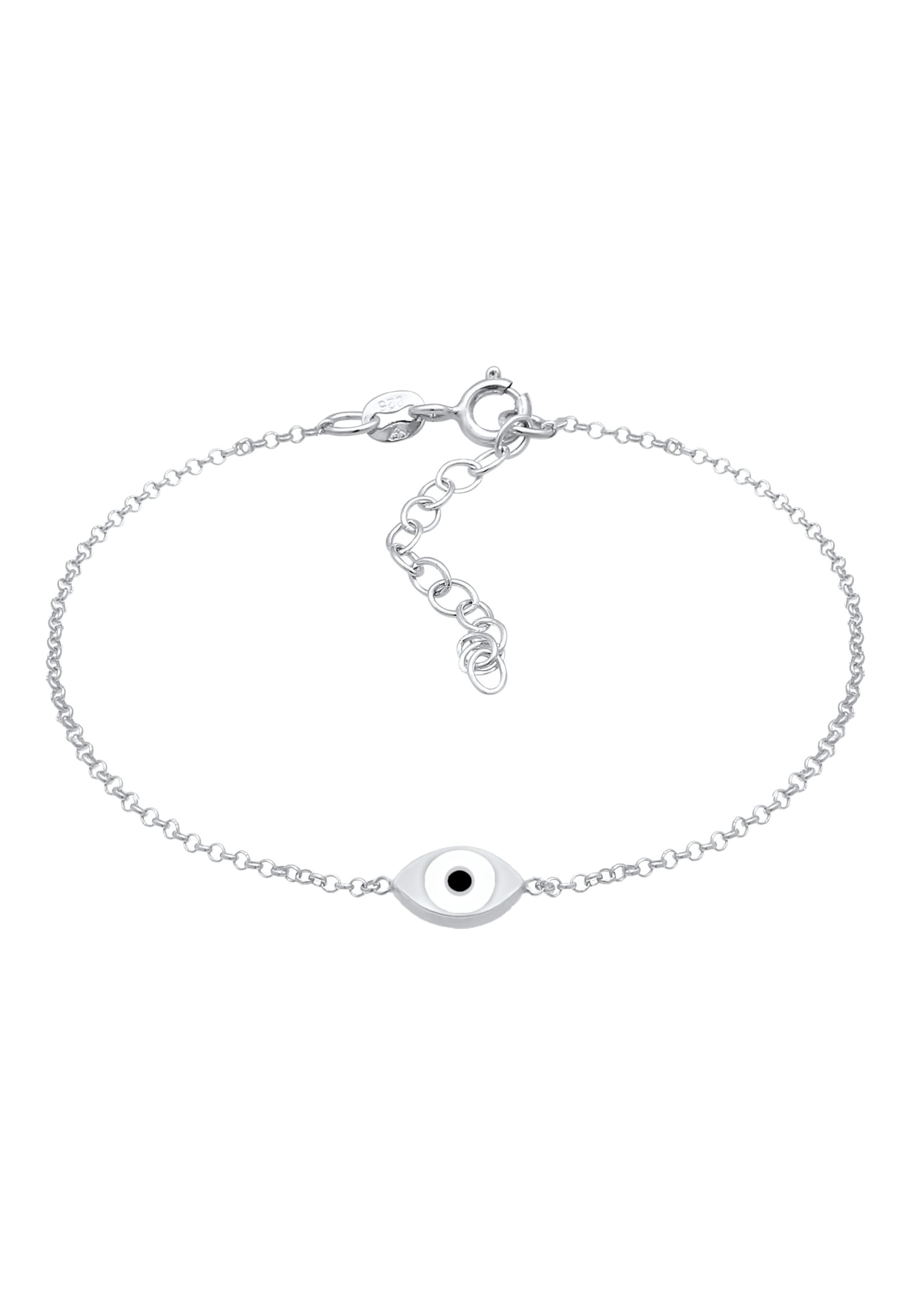 Bracelet 'Evil Eye' ELLI en argent : devant