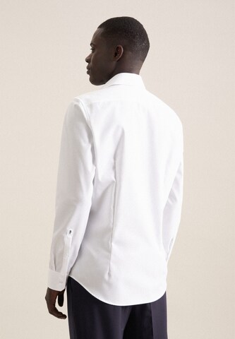 SEIDENSTICKER Slim fit Business shirt ' SMART ESSENTIALS ' in White
