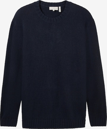 Pull-over TOM TAILOR Men + en bleu : devant