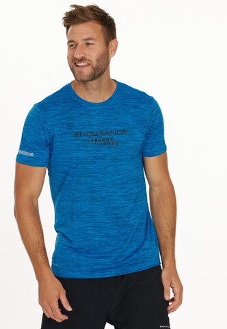 ENDURANCE Performance Shirt 'PORTOFINO' in Blue: front