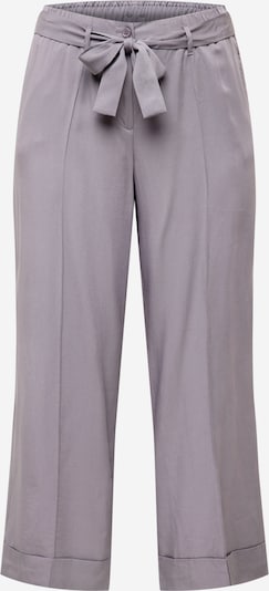 SAMOON Trousers with creases in Lavender, Item view