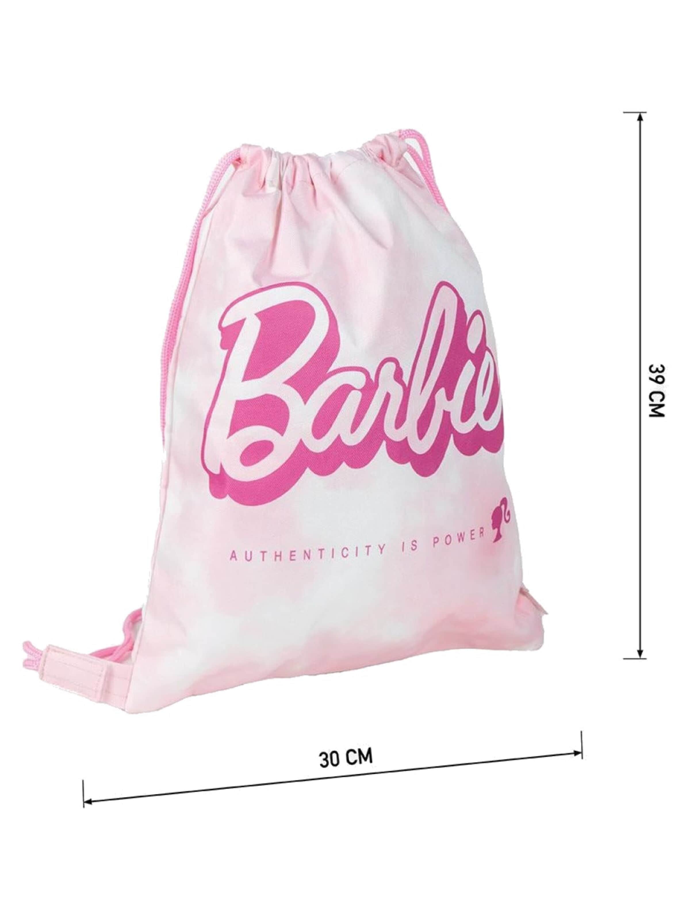BARBIE Gym bag 'Barbie Zwemtas Gymtas Hoogte 39cm' in Pink