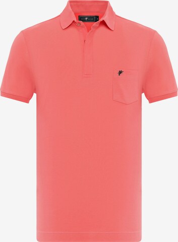 DENIM CULTURE Poloshirt 'Alaric' in Rot: predná strana