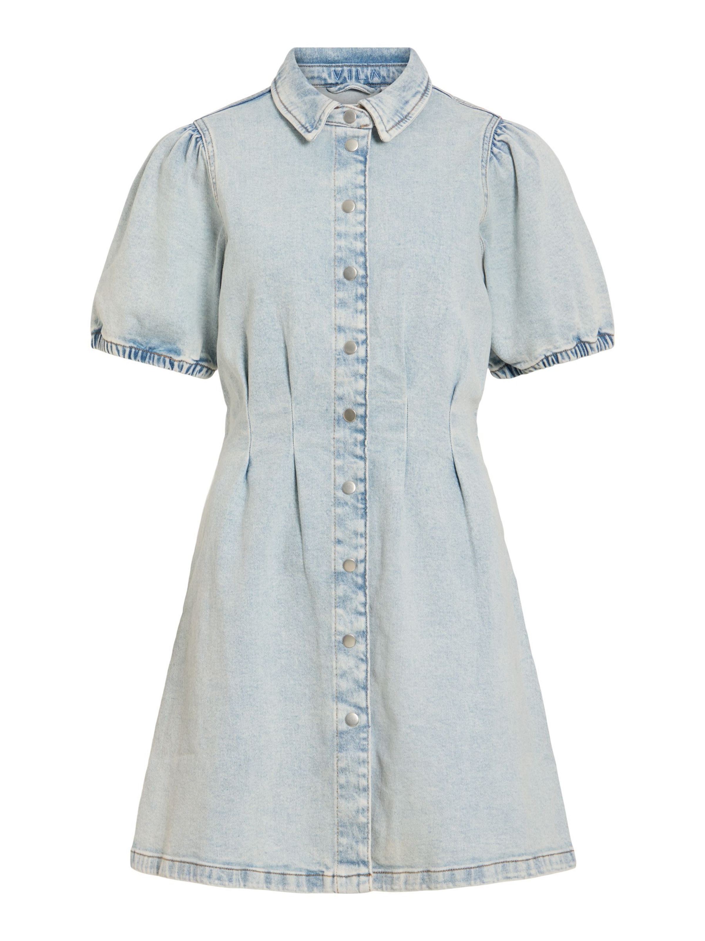Abito camicia 'VISol' di VILA in blu: frontale