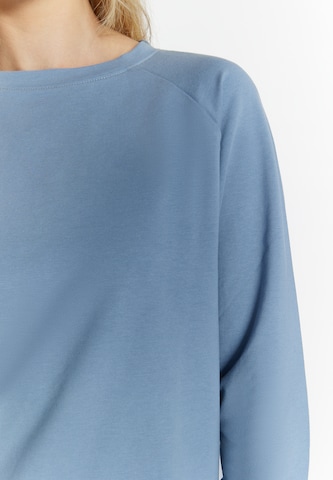 usha BLUE LABELSweater majica 'Fenia' - plava boja