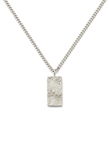 Seizmont Necklace 'Rustic' in Silver: front