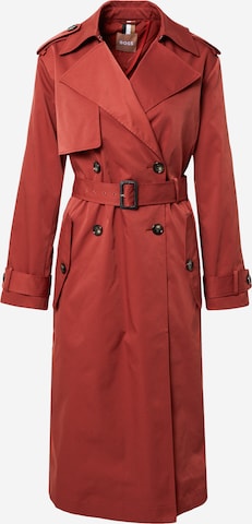 Palton de primăvară-toamnă 'Cifana 1' de la BOSS Black pe roșu: față