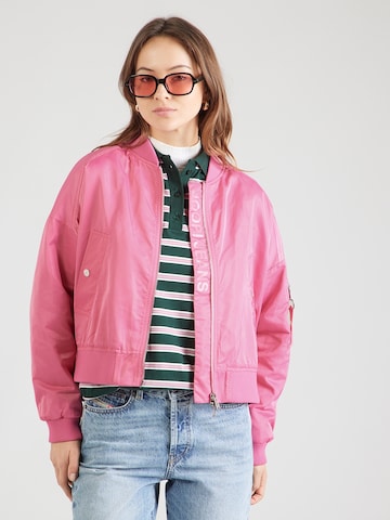 Geacă de primăvară-toamnă 'Olcay' de la JOOP! Jeans pe roz: față