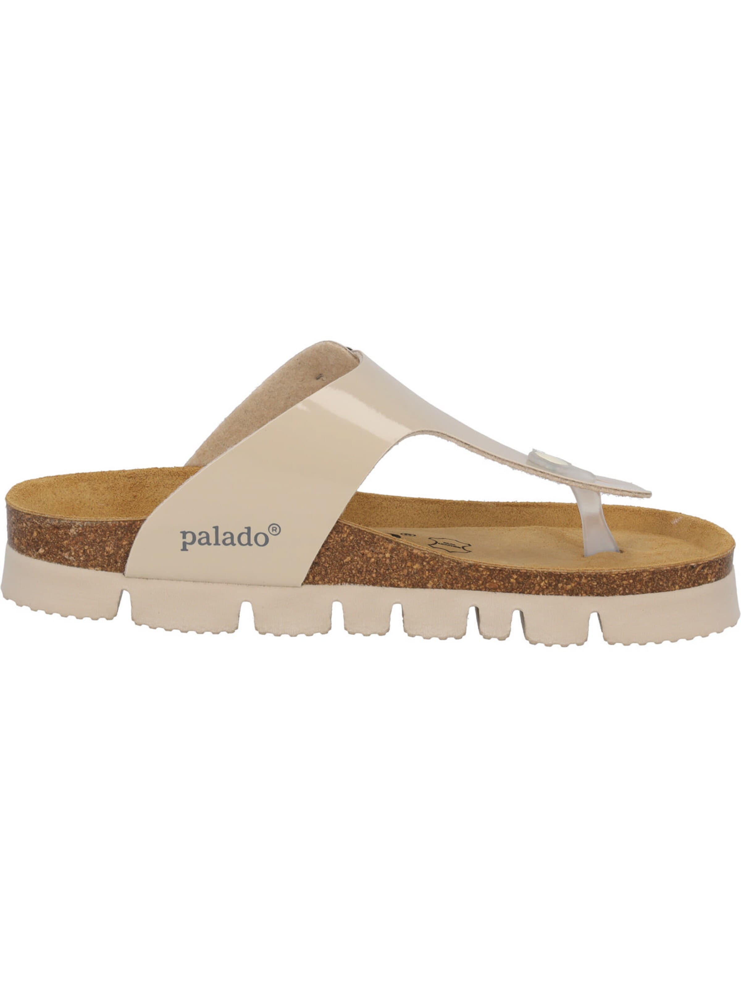Palado Zehentrenner 'Palado Kos PL Lack'‌‌‌‌ in Beige