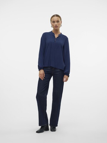 VERO MODA Bluse 'COLLIE' i blå