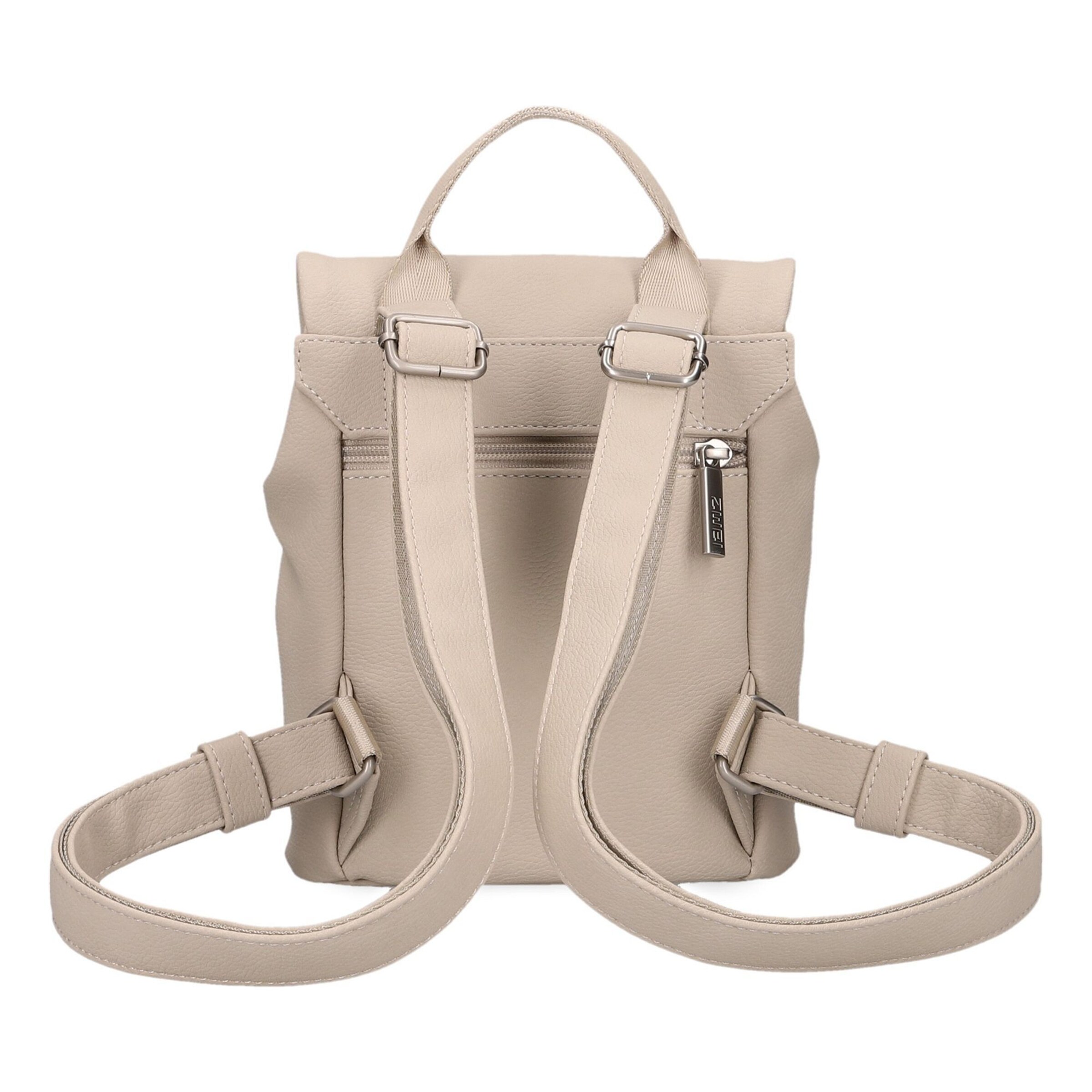 ZWEI Backpack 'Mademoiselle.M' in Beige