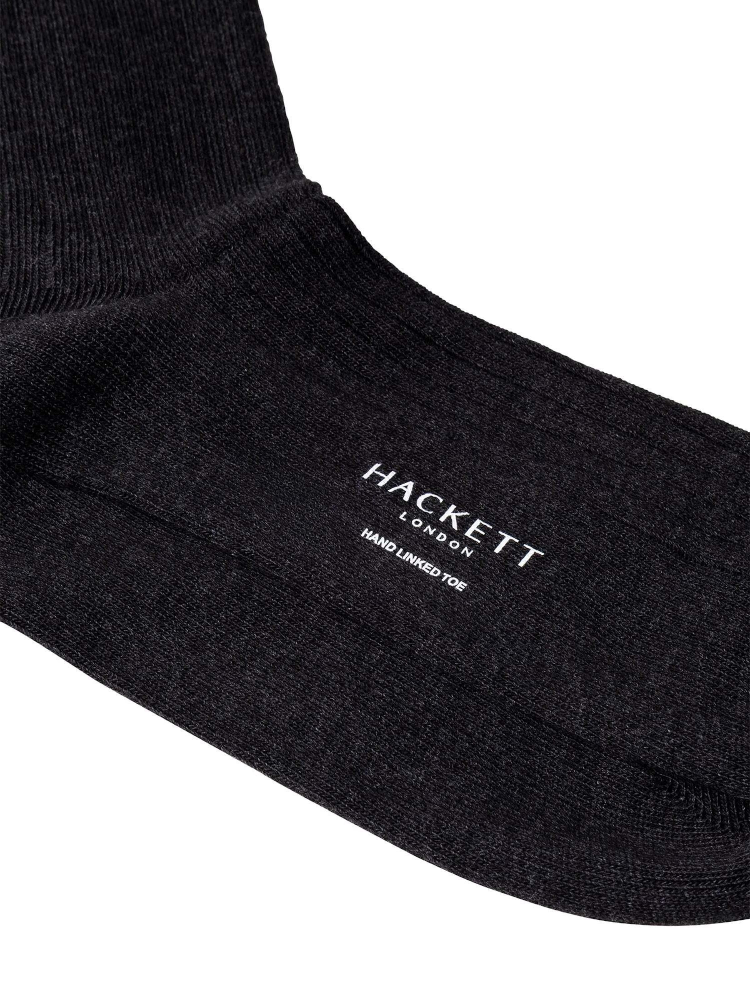 Chaussettes ' THICK COTTON  ' Hackett London en gris