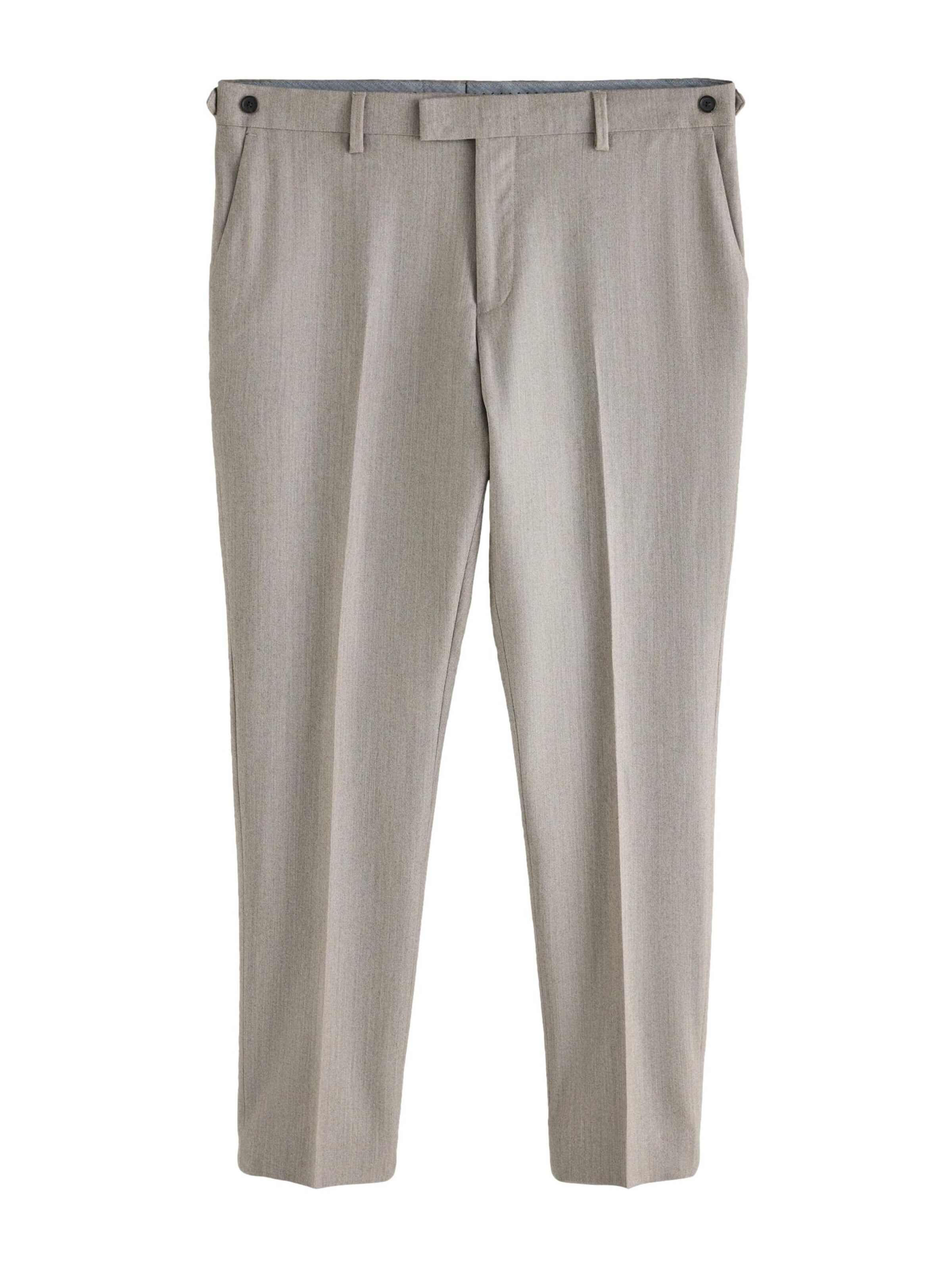 Pantaloni con piega frontale 'Signature' di Next in beige: frontale