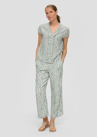 s.Oliver BLACK LABEL Blouse in Green