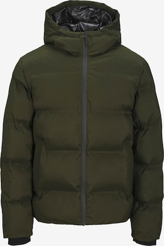 Veste d’hiver JACK & JONES en vert : devant