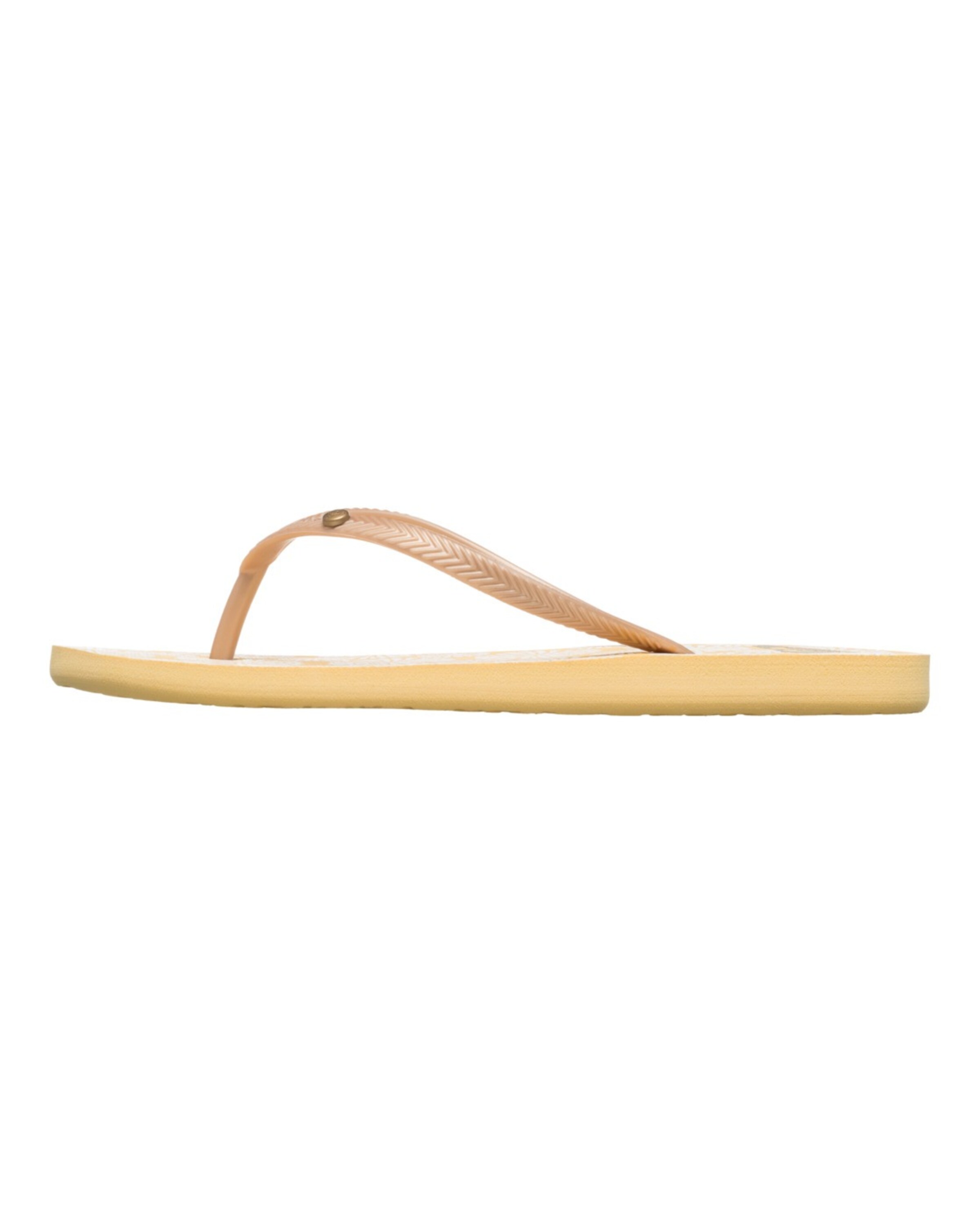 ROXY Teenslipper 'Bermuda' in Goud: voorkant