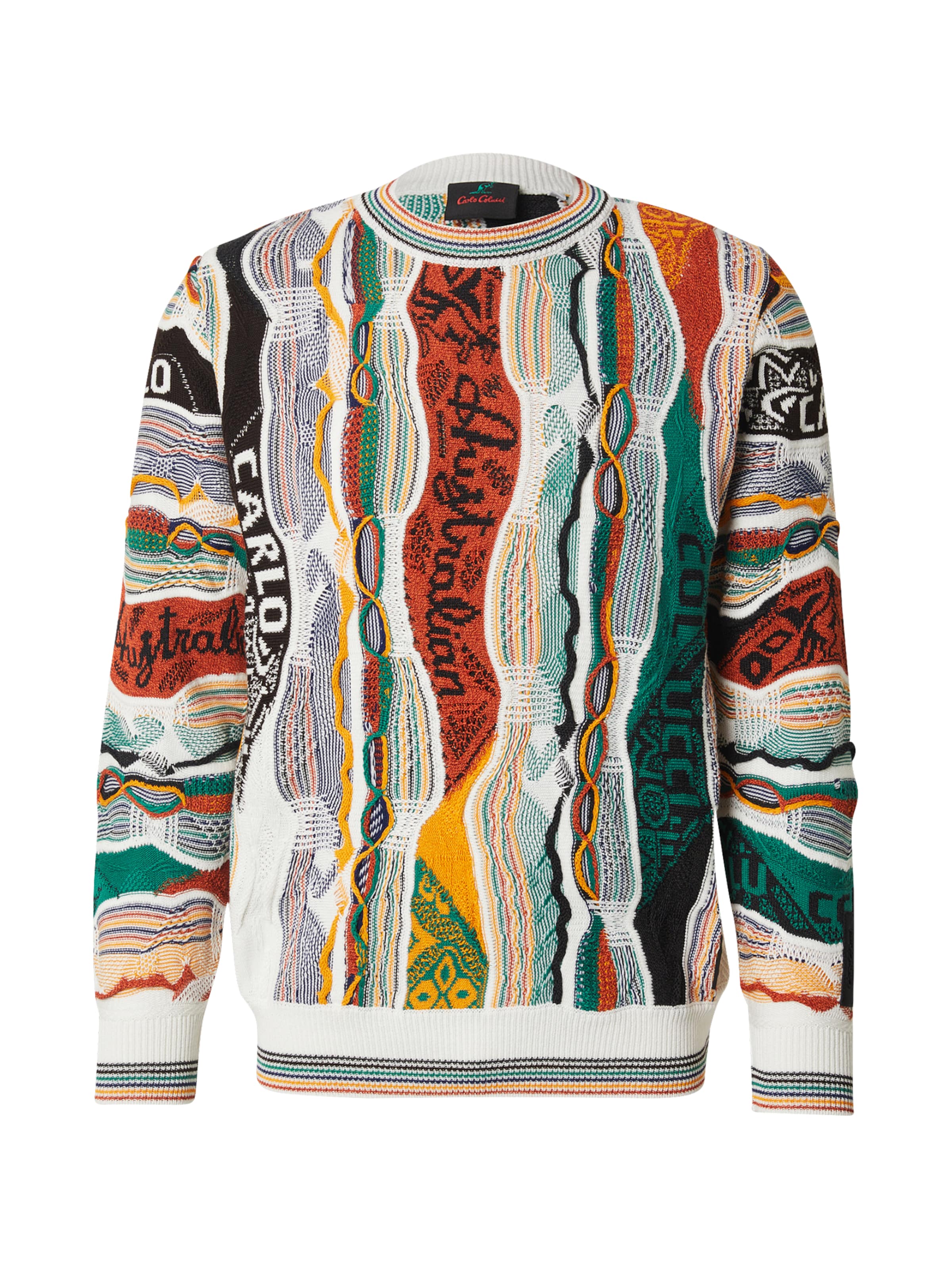 Carlo Colucci - Pullover 'Estveller' em mistura de cores: frente