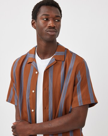 minimum Comfort fit Button Up Shirt 'Jole' in Brown