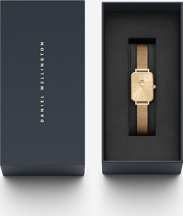 Daniel Wellington Аналоговые часы 'Quadro Unitone Gold G' в Золотой