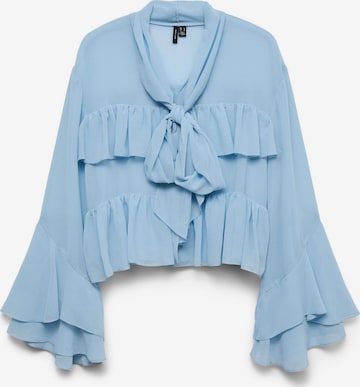 Camicia da donna di VERO MODA in blu: frontale