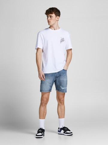 JACK & JONES Szabványos Farmer 'Chris' - kék