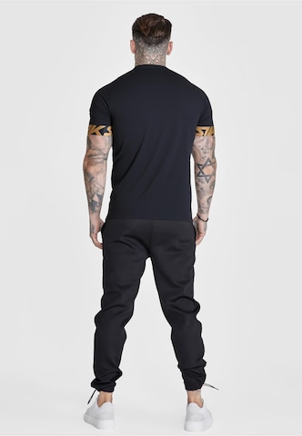 SikSilk Koszulka 'Dynamic' w kolorze czarny