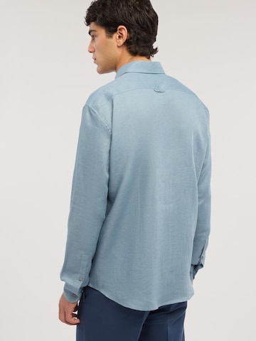 Trussardi Regular fit Overhemd in Blauw