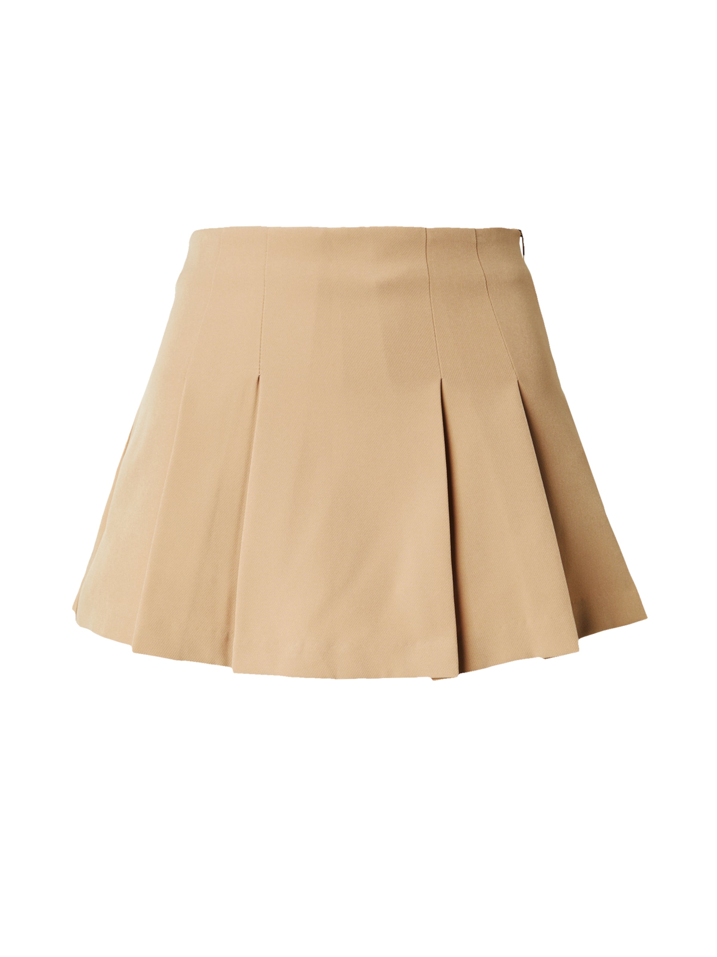 Jupe Misspap en beige : devant