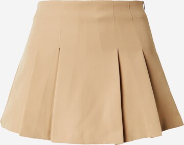 Misspap Rok in Beige: voorkant