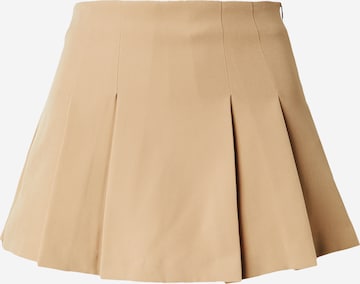 Misspap Rok in Beige: voorkant