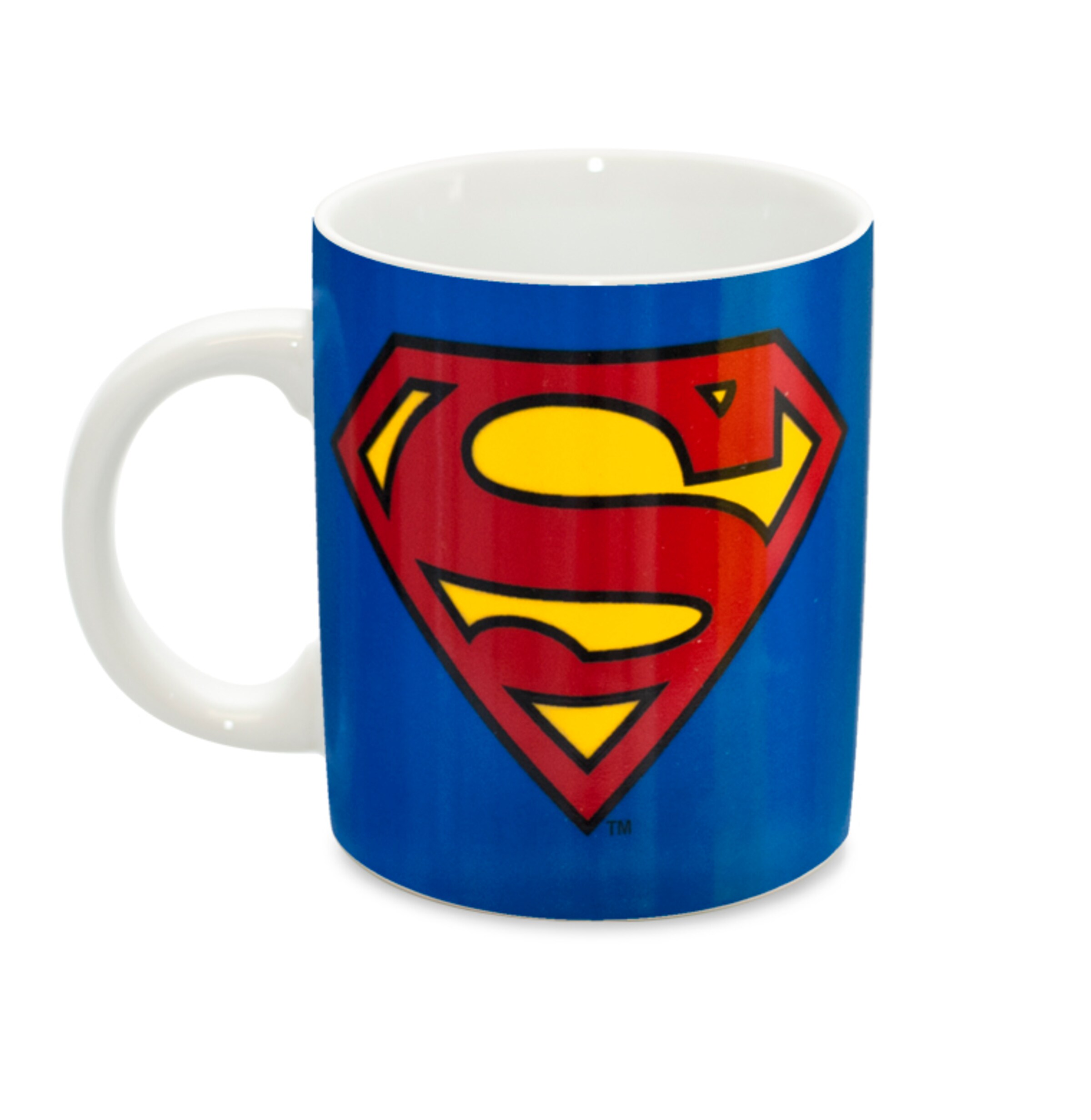 LOGOSHIRT Kop 'Superman' in Blauw